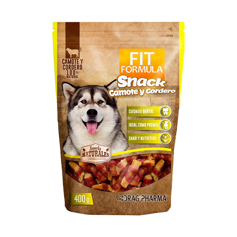 Fit Formula Snack Camote y Cordero 400 Gr 1