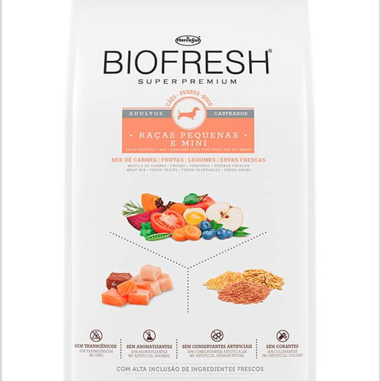 Biofresh Castrado Perros Adultos Raza Pequeña 3 Kg 1