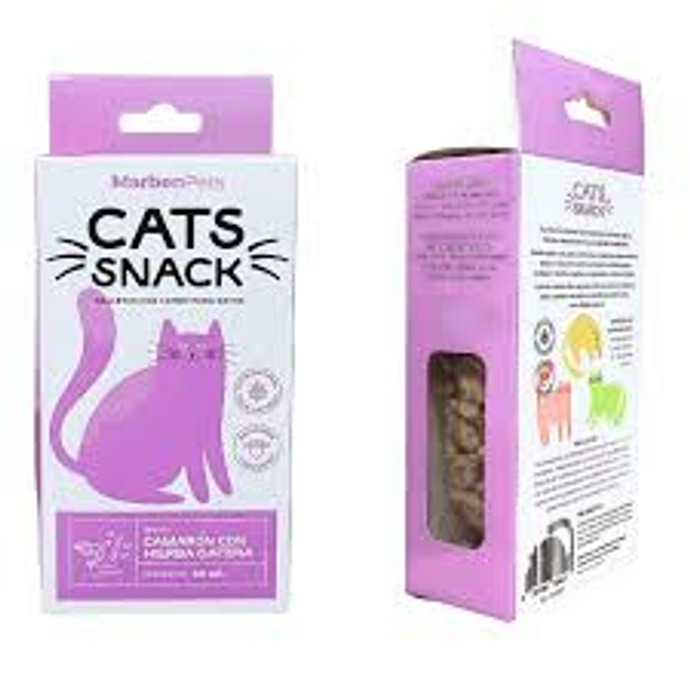 Cats Snack Galleta de Camaron con Hierba Gatera 80 Gr 1