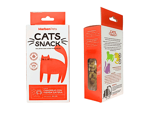 Cats Snack Galleta de Cangrejo con Hierba Gatera 80 Gr