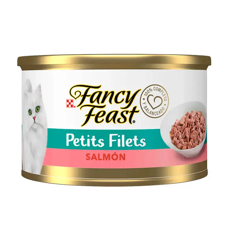 Fancy Lata Filetes Salmon – 85gr 1
