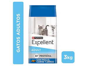 Excellent Gato Adulto 3 Kg