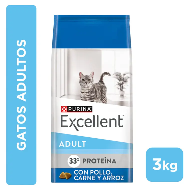 Excellent Gato Adulto 3 Kg 1