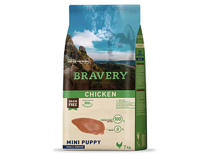 Bravery Canino Mini Puppy Small Breeds Pollo 7 Kg