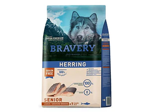 Bravery Canino Herring Senior Large / Medium Breeds 12 Kg