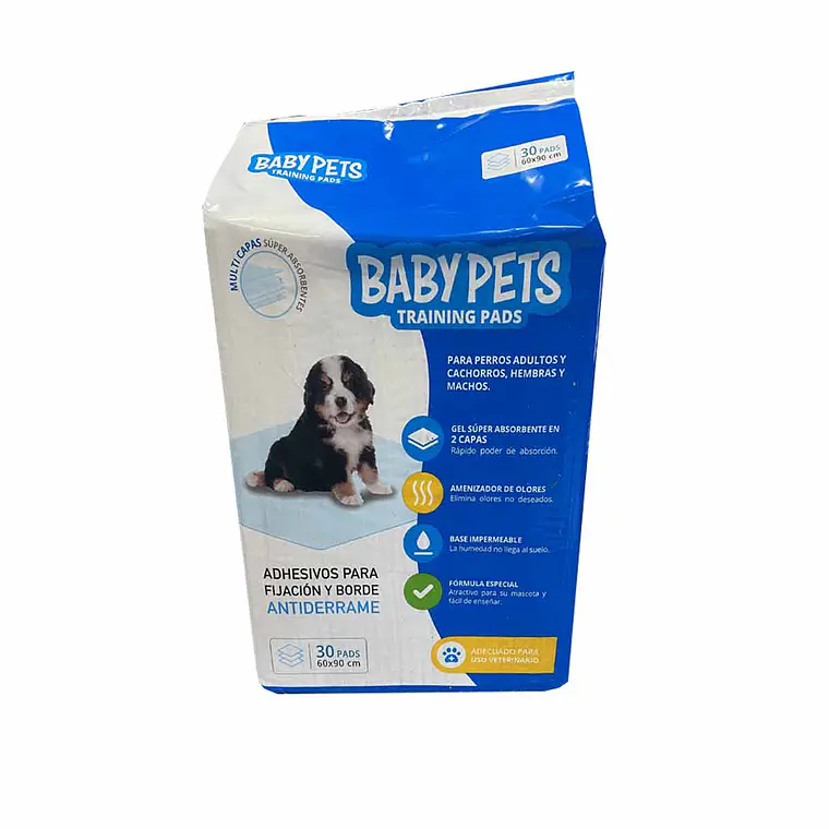 Sabanillas Baby Pets Training Pads 90 x 60 cm 30 Unidades 1