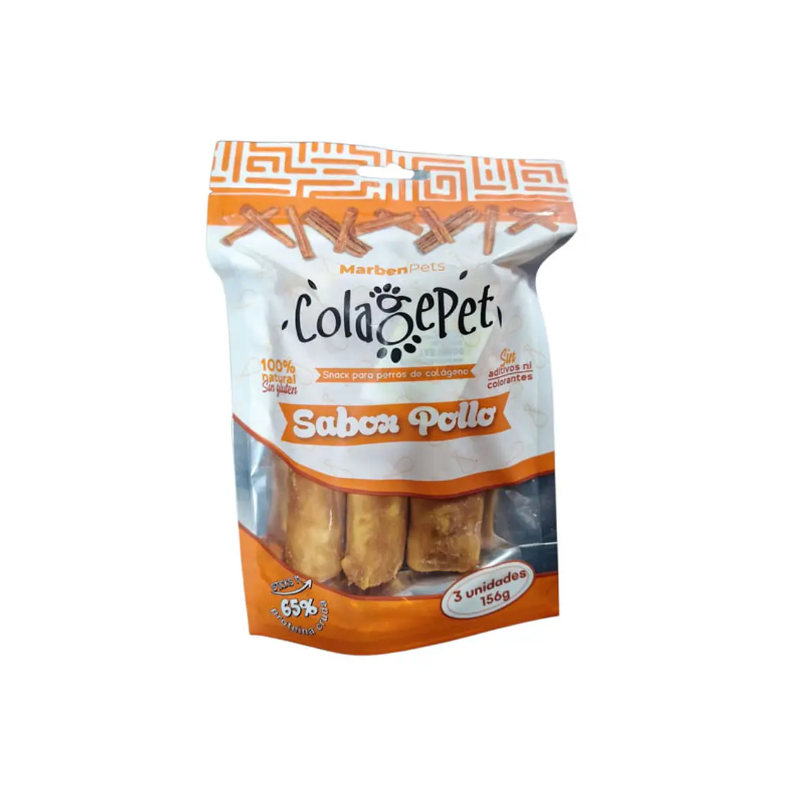 Doypack Colagepet Pollo M 3 Pcs 1