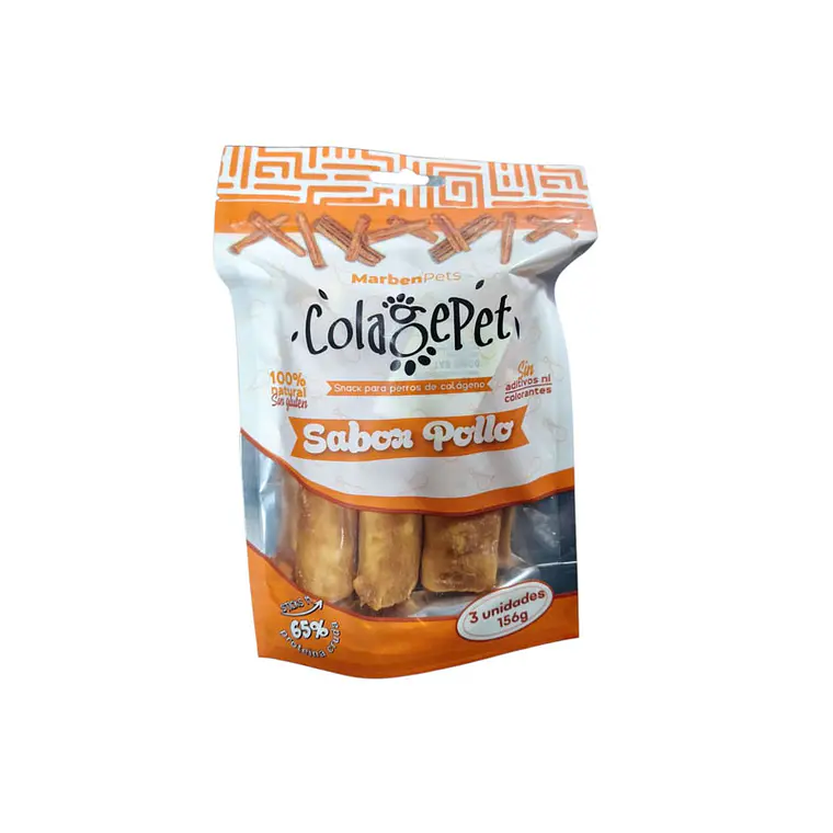 Doypack Colagepet Pollo M 3 Pcs 1
