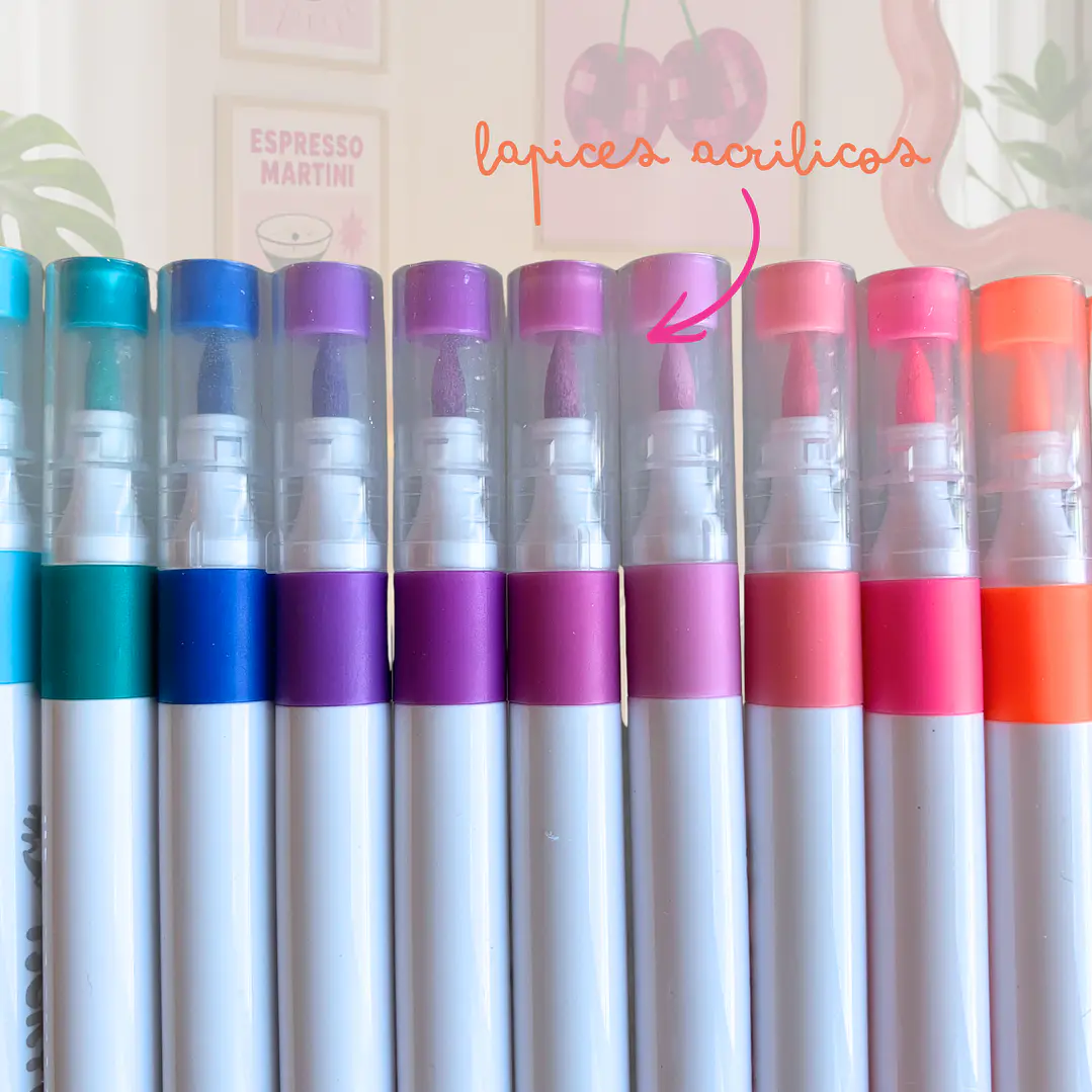 LAPICES ACRILICOS 24 COLORES 1