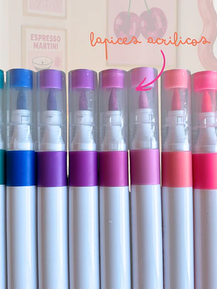 LAPICES ACRILICOS 24 COLORES