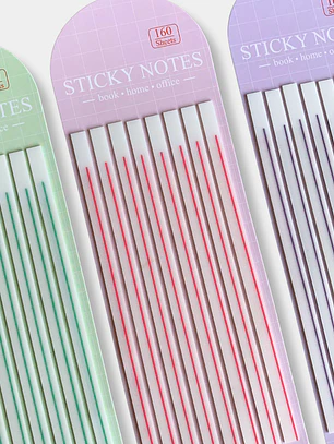 STICKY NOTES PASTELES 