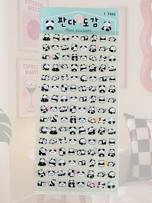 STICKER OSO PANDA 