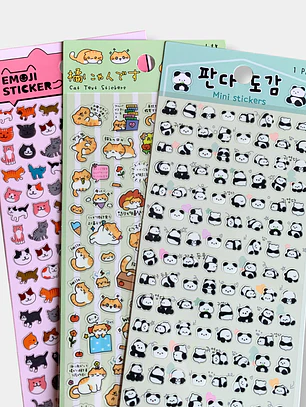 STICKER GATOS 