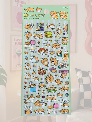 STICKER GATOS 