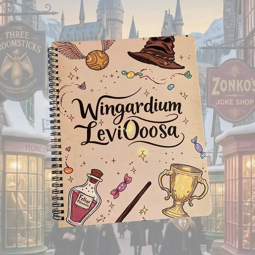 CUADERNO HARRY POTTER  4
