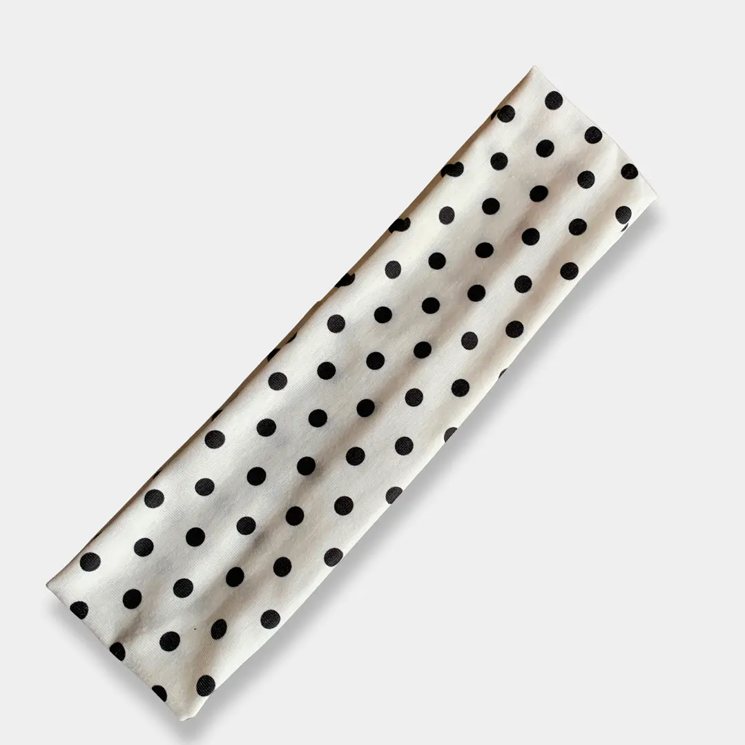 CINTILLO PUNTOS BLANCO 1