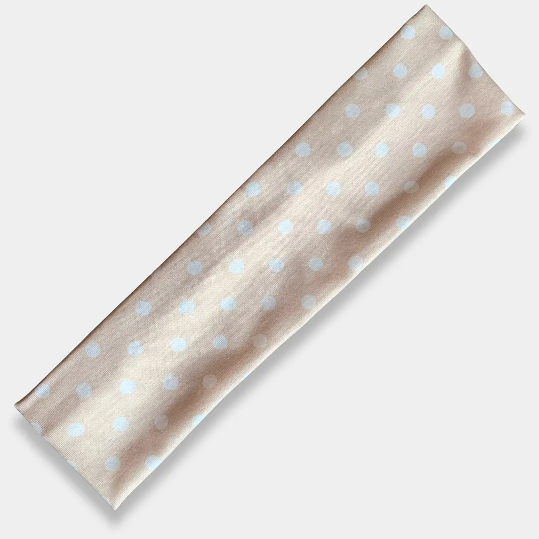 CINTILLO PUNTOS BEIGE 1
