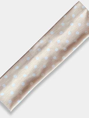 CINTILLO PUNTOS BEIGE