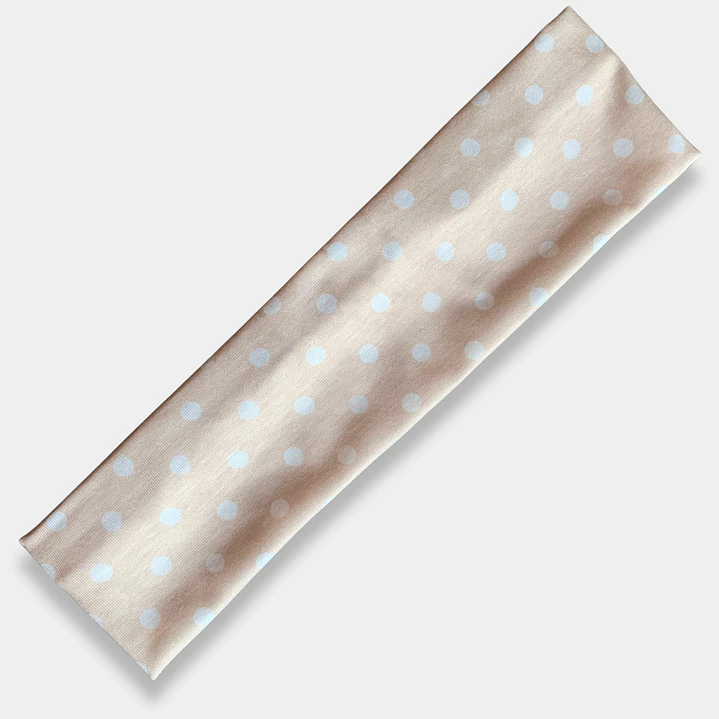 CINTILLO PUNTOS BEIGE 1