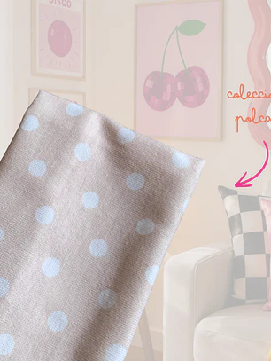 CINTILLO PUNTOS BEIGE
