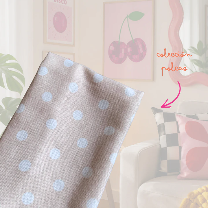 CINTILLO PUNTOS BEIGE 2