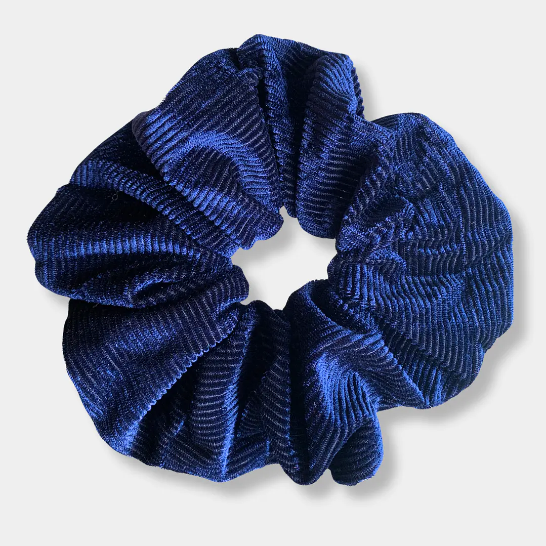 SCRUNCHIE COTELE AZUL  1