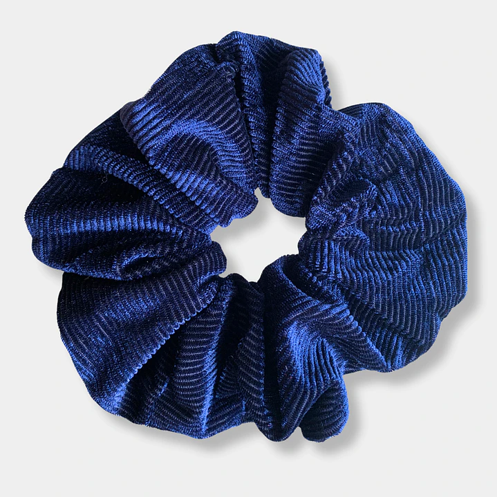 SCRUNCHIE COTELE AZUL  1