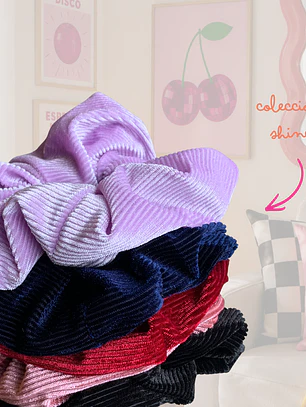 SCRUNCHIE COTELE MORADO 