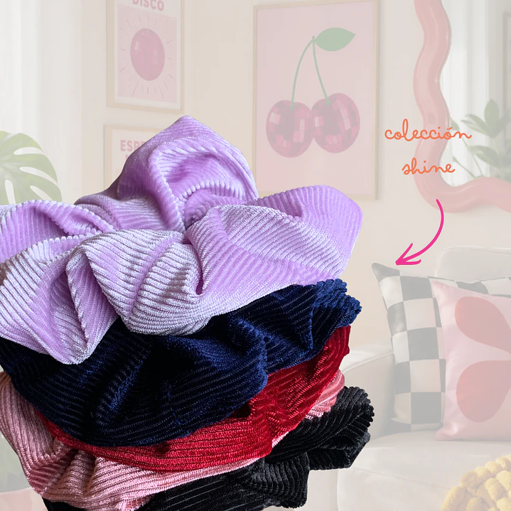 SCRUNCHIE COTELE MORADO  2