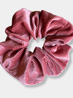SCRUNCHIE COTELE  ROSA PALO 