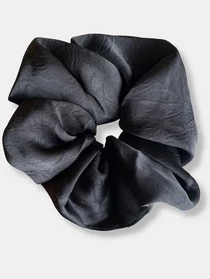 SCRUNCHIE SATINADO NEGRO 