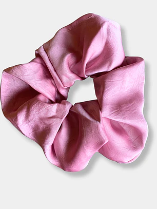 SCRUNCHIE SATINADO ROSADO OSCURO 