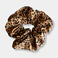 SCRUNCHIE CAFÉ LEOPARDO NEGRO  - Miniatura 1