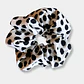SCRUNCHIE BLANCO PUNTOS NEGROS  - Miniatura 1