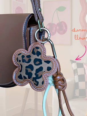 CHARM FLOR LEOPARDO
