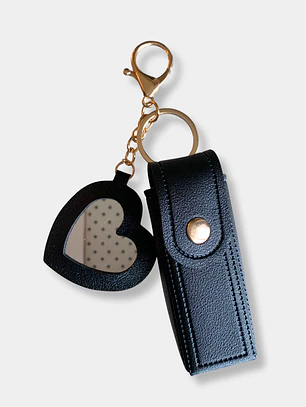 CHARM PORTA GLOSS Y ESPEJO