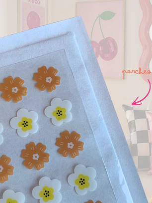 PARCHE ACNE FLORES