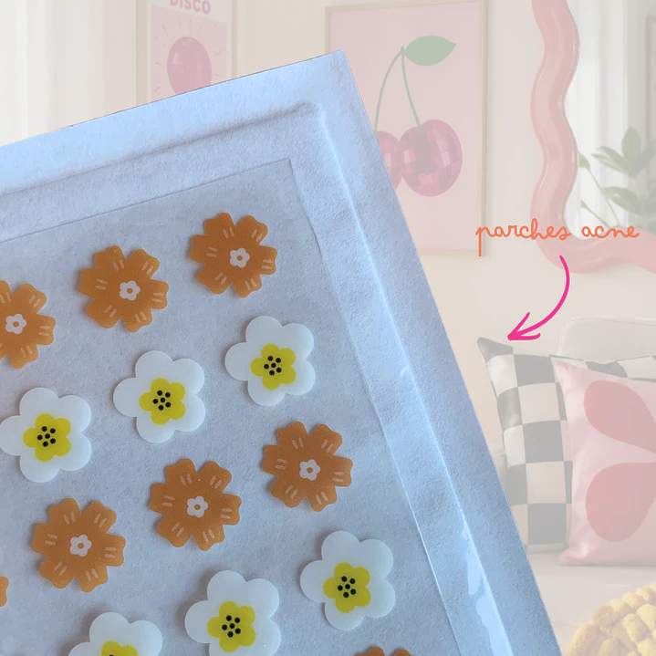 PARCHE ACNE FLORES 2