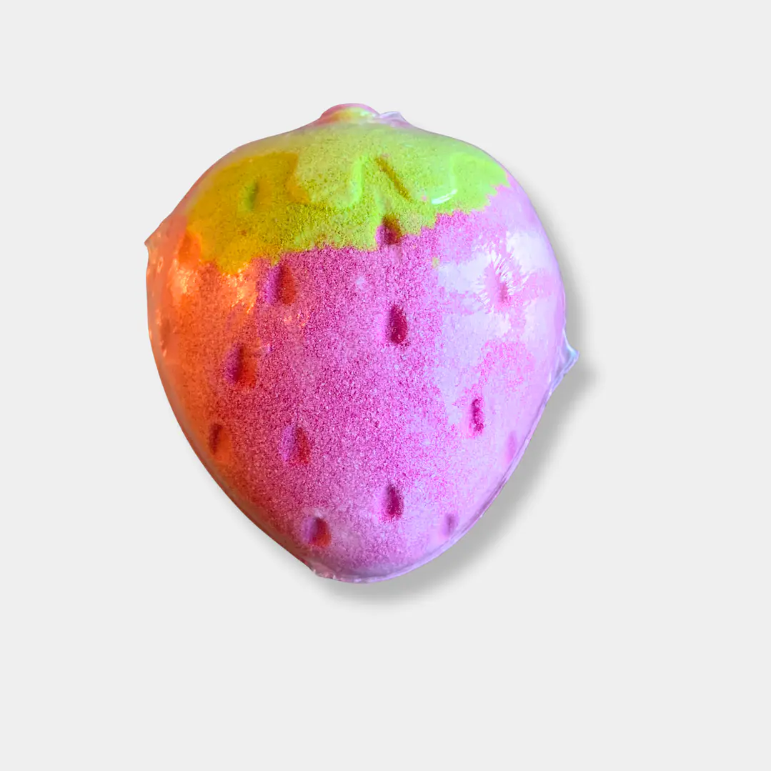 BOMBA DE BAÑO FRUTILLA  1