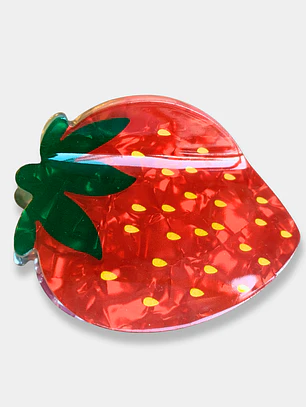 PINCHE ACRILICO FRUTILLA