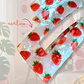 PINCHE RECTANGULAR ACRILICO FRUTILLAS - Miniatura 2