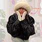 GORRO PELUDO BEIGE - Miniatura 2