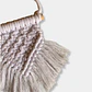 COLGANTE MACRAME BLANCO - Miniatura 2