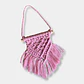 COLGANTE MACRAME ROSADO - Miniatura 1