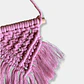 COLGANTE MACRAME ROSADO - Miniatura 2