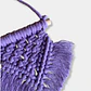 COLGANTE MACRAME MORADO - Miniatura 2