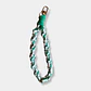 LLAVERO MACRAME TRENZADO VERDE - Miniatura 1