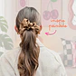 SCRUNCHIE SATINADO CAFÉ - Miniatura 2