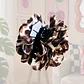 PINCHES FLOR TELA LEOPARDO  - Miniatura 3
