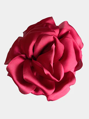 PINCHES FLOR TELA BURDEO 